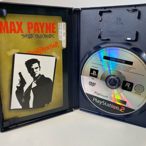 Max Payne PlayStation 2 PS2 game used, complete, English