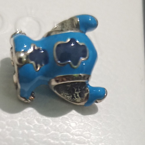 Pandora Charm Disney Stitch ALE S925 like new, blue