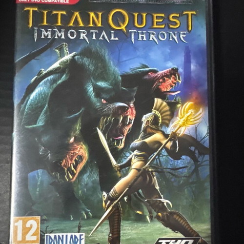 Titan Quest Immortal Throne PC like new