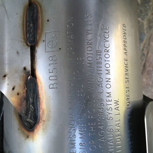 Husqvarna TE 450 Exhaust 2012 model new