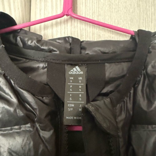 Adidas men's jacket black like new no. S slim fit
