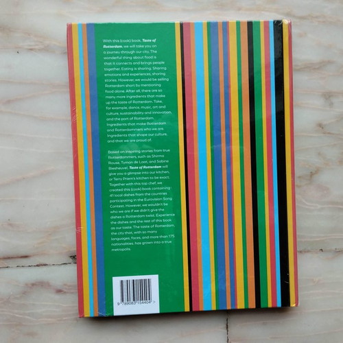 Taste of Rotterdam 2021 book new, volume with recipes from 41 countries