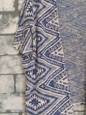 Kimono jacket used, one size with beautiful pattern