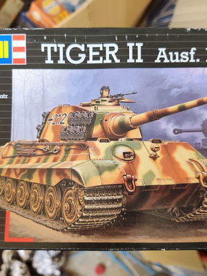Tiger II 1/72 model kit Revell new, detailed
