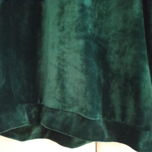 Marlen women's velvet sweatshirt green one size like new