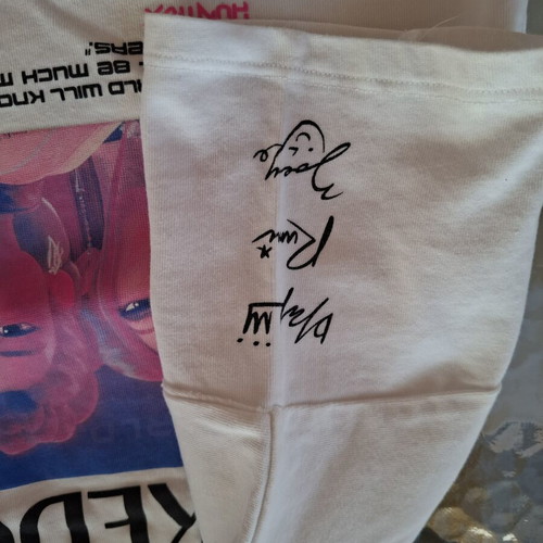 K Pop Demon Hunters T-Shirt Zara like new, white, size 128 cm, age 8-9