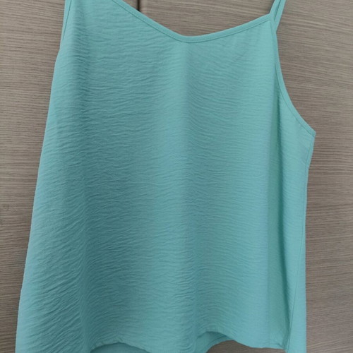 Only lingerie top new, mint color with back design, size L