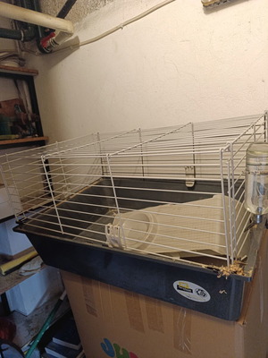 Ferplast Cage Rabbit 100 like new, blue, 95x57x46cm