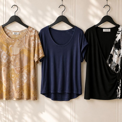 Women's T-shirts set of 3 size Medium like new