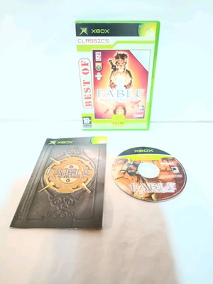Fable The Lost Chapter's Xbox used with manual