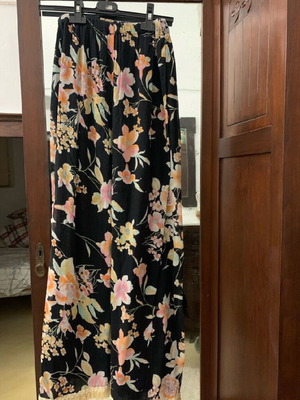 Boho long skirt like new, one size