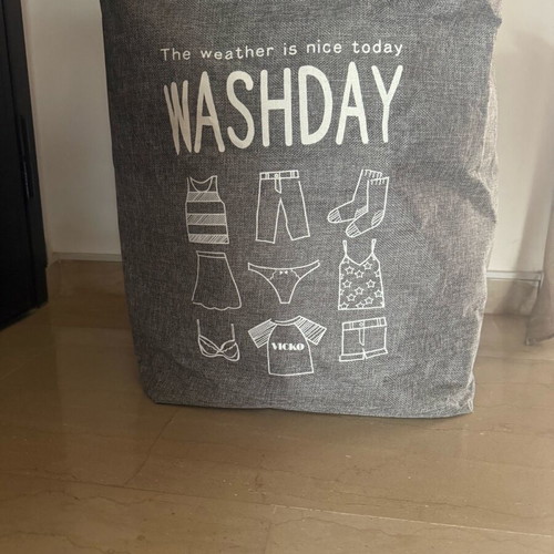 Laundry basket fabric new
