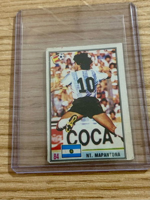 Κάρτα Diego Armando Maradona Argentina World Cup 1982 μεταχειρισμένη