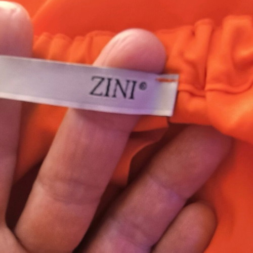Zini full summer blouse XL orange like new