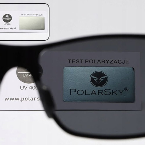 PolarSky polarized sports sunglasses new, black