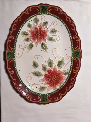 Ceramic platter like new
