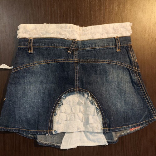 Looney Tunes denim skirt used, size 140 cm, for 10-year-old girl