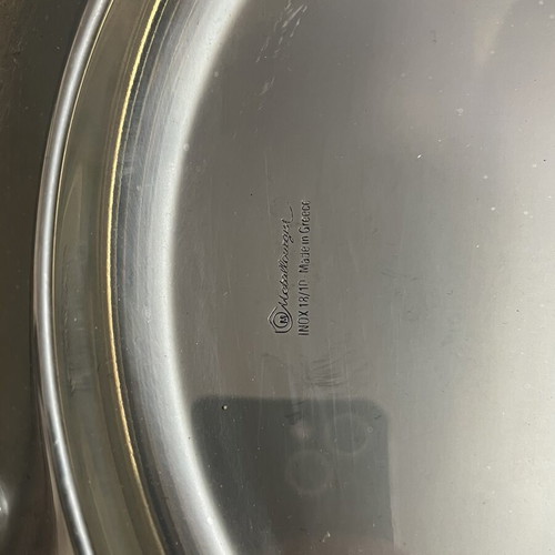 Δίσκος inox μεταχειρισμένος, διάμετρος 30εκ.