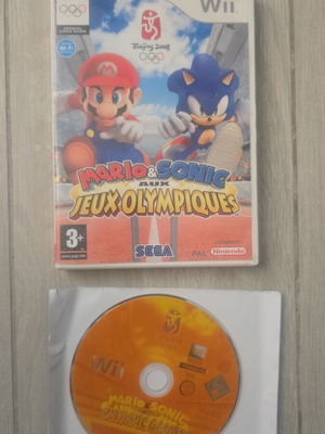 Mario & Sonic At The Olympic Games Nintendo Wii like new without manual