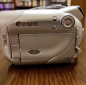 Canon DC100 dvd camcorder + Τσάντα μεταφοράς