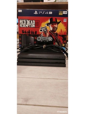 PS4 Pro 1TB 13.02 like new, collectible bundle with box and 1 controller