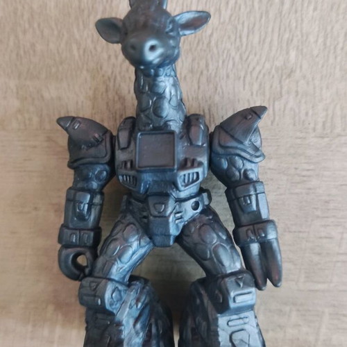 Teratomachoi blue giraffe figure like new