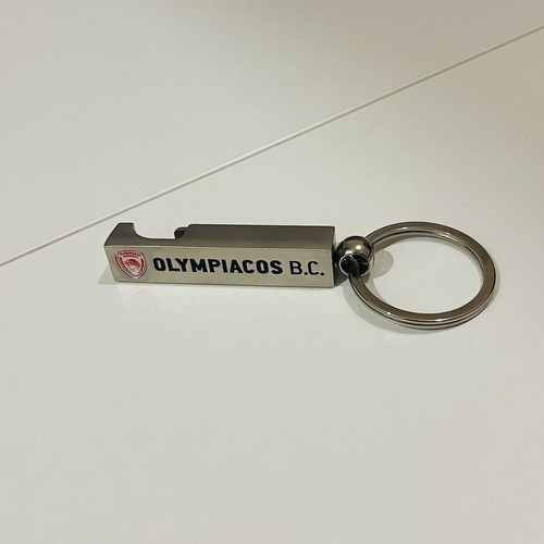 Olympiacos BC keychain bottle opener