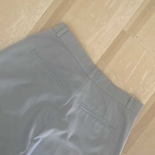 Pull & Bear office pants fabric fitted with pockets, like new, blue XS