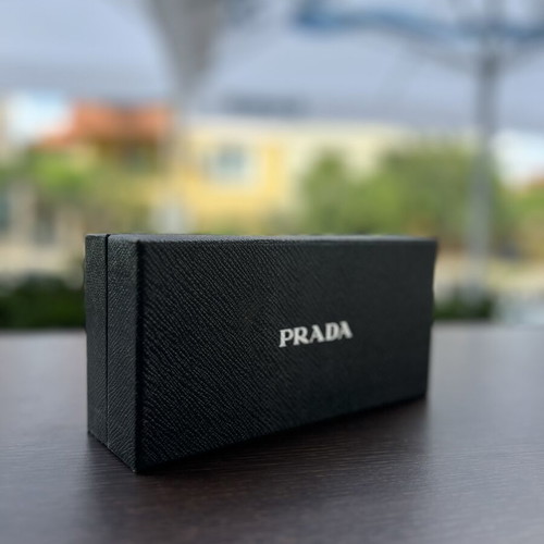 Prada sunglasses, black, original