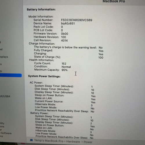 MacBook Pro 16" (2021) like new with M1 Pro, 16GB RAM, 512GB, English keyboard