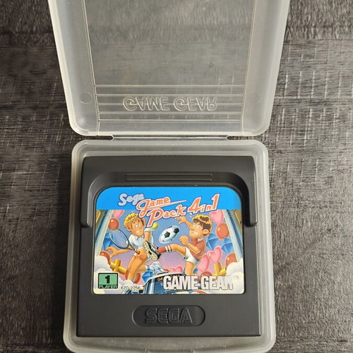 Sega Game Pack 4 in 1 Game Gear cartridge