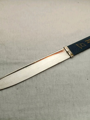 Transmarin Helsingborg Sweden vintage advertising letter opener used