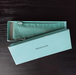 Tiffany & Co. στιλό ballpoint από ασήμι Sterling 925 μεταχειρισμένο με βελούδινη θήκη