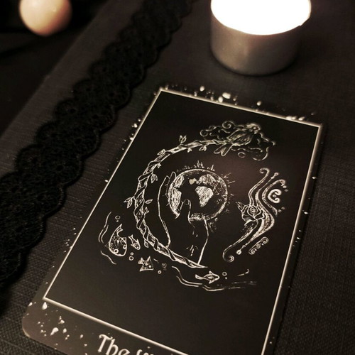 Tarot bookmark card "The World" like new