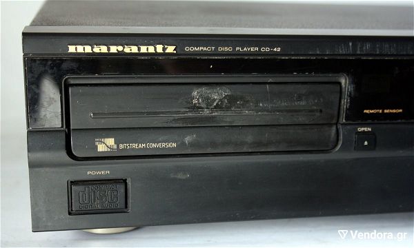  VINTAGE MARANTZ CD COMPACT DISC PLAYER CD-42 MADE IN BELGIUM