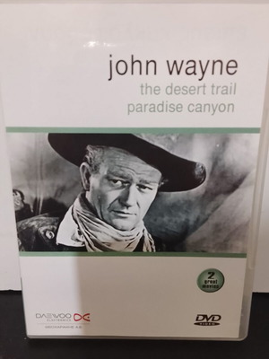DVD The Desert Trail Paradise Canyon John Wayne used with Greek subtitles