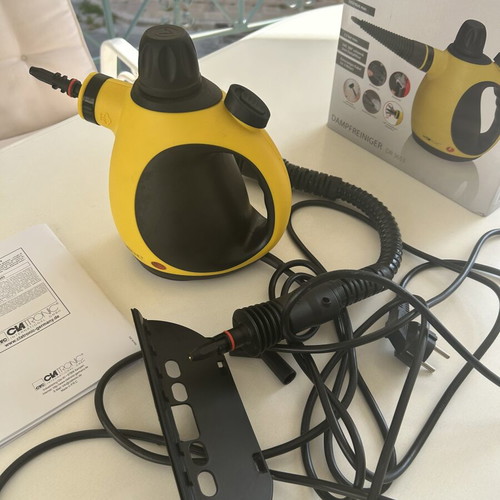 Clatronic DR 3653 handheld steam cleaner like new