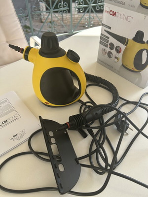 Clatronic DR 3653 handheld steam cleaner like new