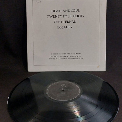 Joy Division Closer vinyl used, rock