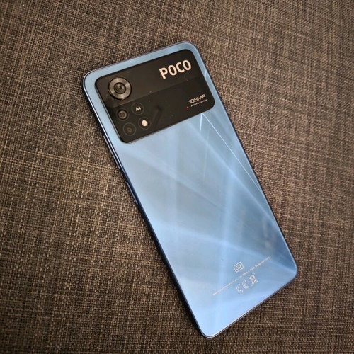 Xiaomi Poco X4 Pro 128GB smartphone like new, blue, dual SIM