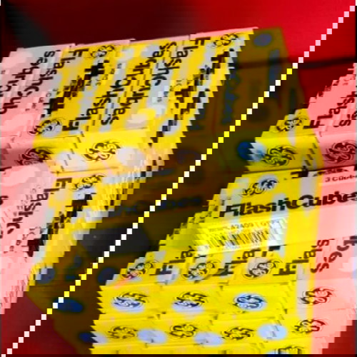 Κυβοφλάς Flashcubes νέοι, πακέτο 3 κουτιών (9 τεμάχια) για vintage μηχανές