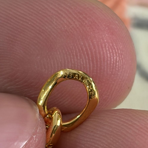 Pandora gold crab charm pendant