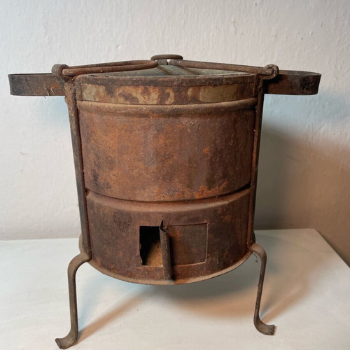 Old cooking stove used rustic antique