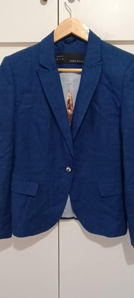 Λινό γυναικείο  σακάκι,Zara
