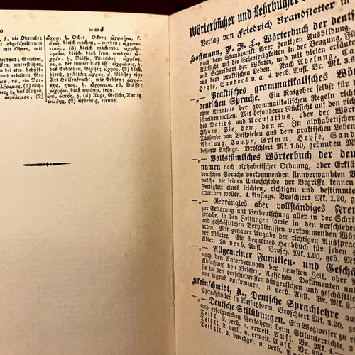 Greek-German dictionary used, Leipzig 1919 edition