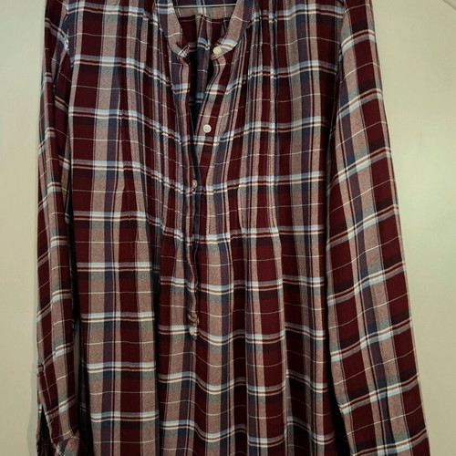 GAP checked shirt size large like new