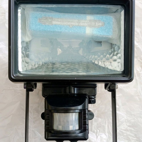 Halogen floodlight 150W with motion sensor new