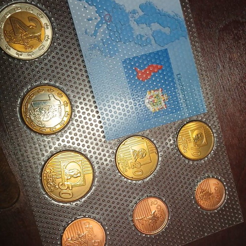 Probe Euro set Liechtenstein 2004 like new