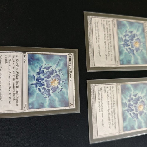 MTG Mirrodin 2003 Magic the Gathering uncommon cards used, 12 pcs