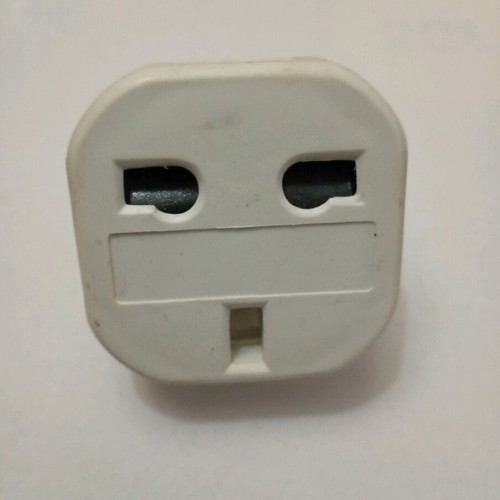Adapter plug for USA devices like new, white